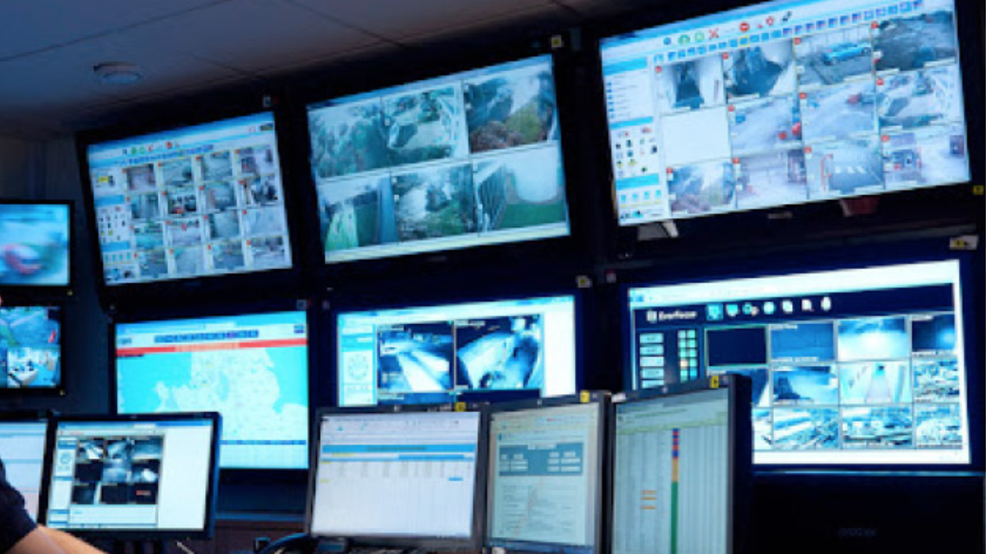 Commercial Security background